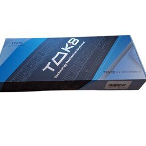 TMKB Gaming Keyboard 60 % LED Backlit Ultra-Compact 68 Keys Mechanical NIOB